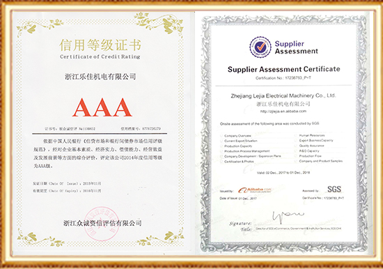 3A Credit Rating Certificate - Alibaba Certificate