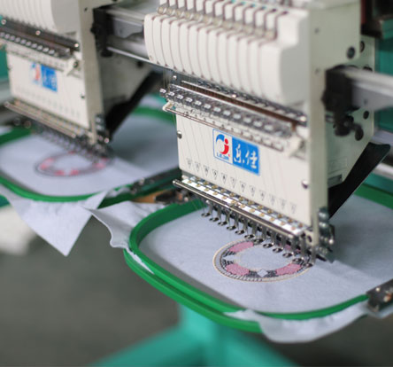LJ-1202 2 heads Cap embroidery machine