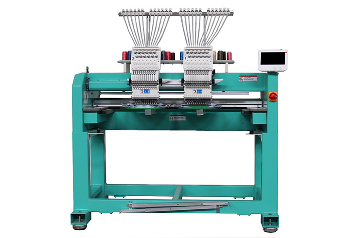 LJ-1202 2 heads Cap embroidery machine