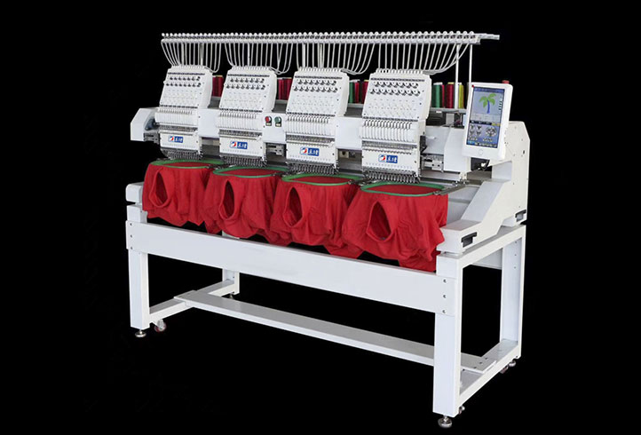 LJ-1204 4 heads Cap embroidery machine