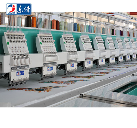 LJ-1212 High Speed 12 Heads Computer Embroidery Machine