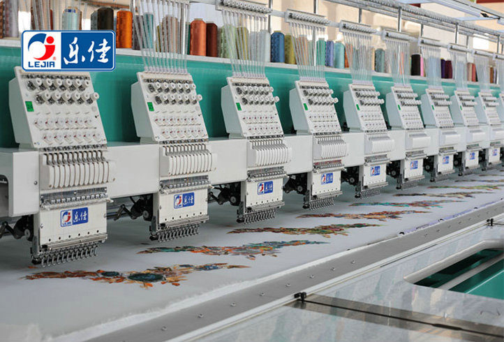 LJ-1212 High Speed 12 Heads Computer Embroidery Machine